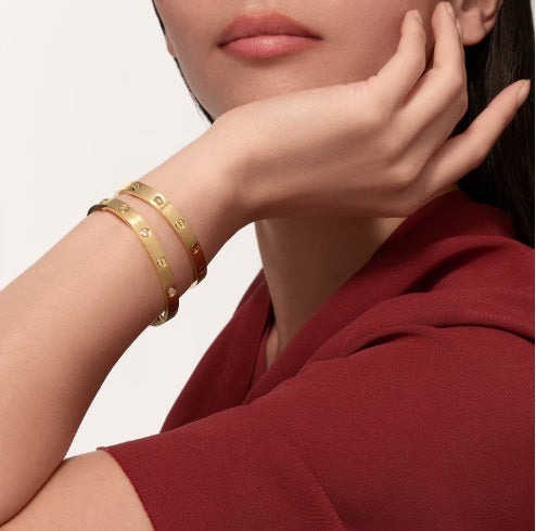 Is the Cartier Love Bracelet Solid Gold