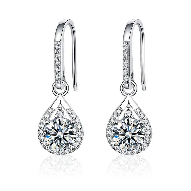 Diamond Teardrop Earrings