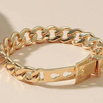 Chunky Gold Chain Bracelet