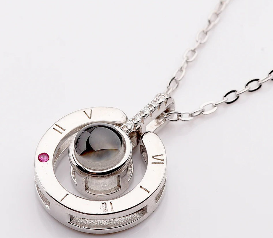 I Love You in 100 Language Projector Necklace Pendant - Purrfect Bling