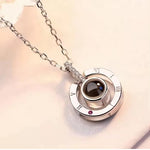 I Love You in 100 Language Projector Necklace Pendant - Purrfect Bling