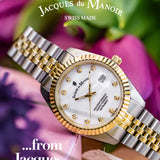 Jacques du Manoir - Inspiration Mother of Pearl 31mm