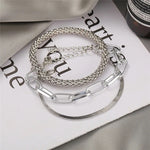 Bracelet Vintage Multilayer Gold bracelet - Purrfect Bling