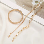 Bracelet Vintage Multilayer Gold bracelet - Purrfect Bling